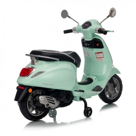 MOTO INFANTIL A BATERIA VESPA PRIMAVERA VERDE