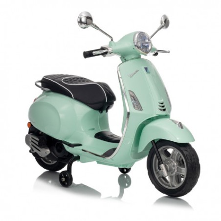 MOTO INFANTIL A BATERIA VESPA PRIMAVERA VERDE