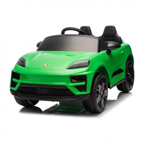 COCHE INFANTIL A BATERIA CON CONTROL REMOTO PORSCHE MACAN VERDE