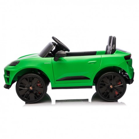 COCHE INFANTIL A BATERIA CON CONTROL REMOTO PORSCHE MACAN VERDE