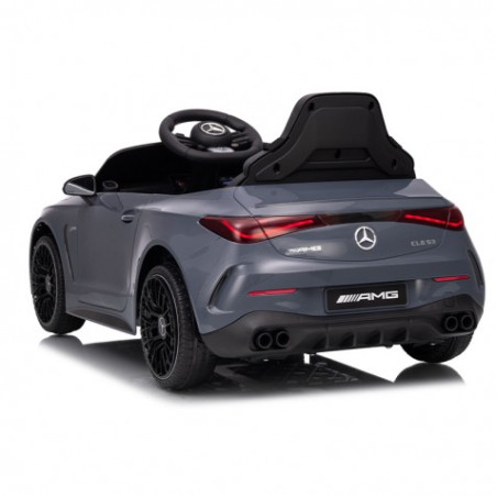 COCHE INFANTIL A BATERIA CON CONTROL REMOTO MERCEDES BENZ CLE53 AMG GRIS