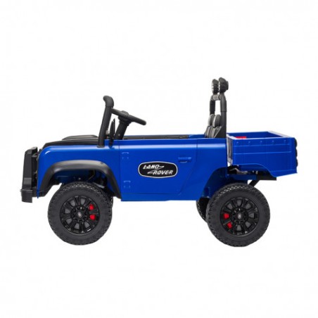 COCHE INFANTIL A BATERIA CONTROL REMOTO LAND ROVER DEFENDER CLASSIC AZUL