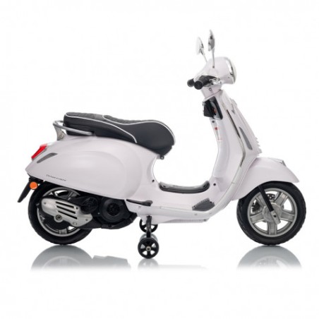 MOTO INFANTIL A BATERIA VESPA PRIMAVERA BLANCA