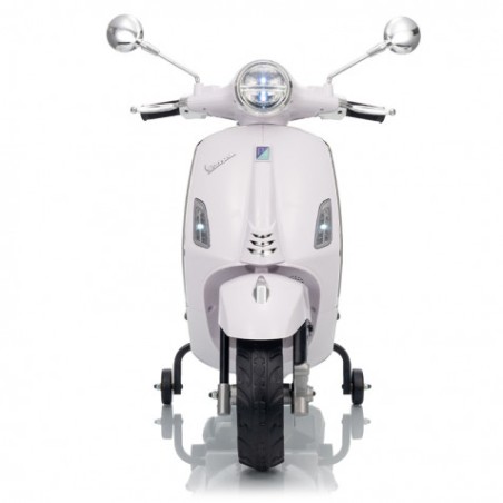 MOTO INFANTIL A BATERIA VESPA PRIMAVERA BLANCA