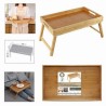 BANDEJA BAMBU PARA CAMA 44X27X5.5-22.5CM