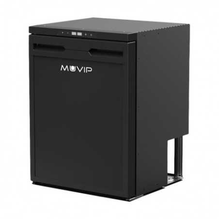 NEVERA FIJA CON COMPRESOR 12V 58 LITROS DOBLE ZONA 60W MUVIP