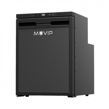 NEVERA FIJA CON COMPRESOR 12V 44 LITROS DOBLE ZONA 60W MUVIP