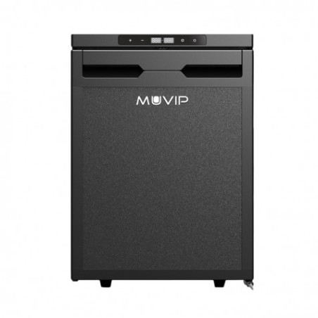 NEVERA FIJA CON COMPRESOR 12V 44 LITROS DOBLE ZONA 60W MUVIP