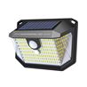APLIQUE LED SOLAR 150LM ILUMINACIÓN 3 CARAS NEGRO ELBAT - EB0445