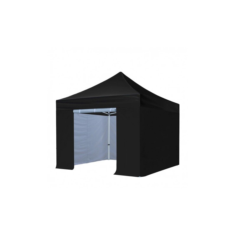 CARPA PROFESIONAL HEX.50 CON PAREDES 3X3 METROS NEGRA SUNGARDEN