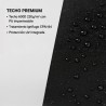 CARPA PROFESIONAL HEX.50 CON PAREDES 3X3 METROS NEGRA SUNGARDEN