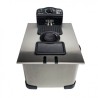 FREIDORA 5 LITROS INOX 2000W DESMONTABLE CON VENTANA MUVIP
