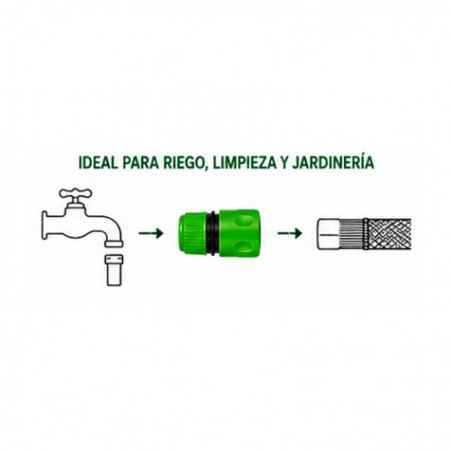 CONECTOR RAPIDO PARA MANGUERA 1/2" SUNGARDEN