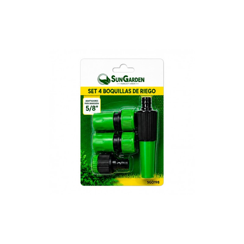 SET 4PCS BOQUILLA DE RIEGO +...