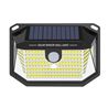 APLIQUE LED SOLAR 150LM ILUMINACIÓN 3 CARAS NEGRO ELBAT - EB0445-1