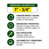 ADAPTADOR DE GRIFO 1" - 3/4" PARA RIEGO SUNGARDEN