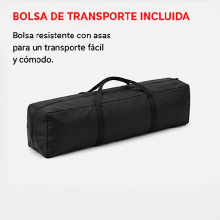 SILLA DOBLE PLEGABLE DE CAMPING CON NEVERA Y SOMBRILLA SUNGARDEN