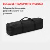SILLA DOBLE PLEGABLE DE CAMPING CON NEVERA Y SOMBRILLA SUNGARDEN