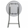MESA DE RESINA TIPO COCTEL 80X110CM 3.8CM SUNGARDEN
