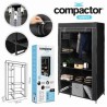 ARMARIO TELA 8 ESTANTES/1 BARRA 100X50X170CM COMPACTOR
