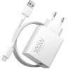 CARGADOR DE PARED XIAOMI 100W CABLE USB-A + USB-C