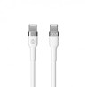 CABLE FLEXIBLE TIPO C A TIPO C 2M 100W FOREVER BLANCO