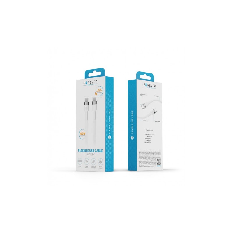 CABLE FLEXIBLE TIPO C A TIPO C 2M...