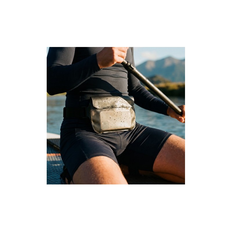 RIÑONERA IMPERMEABLE 7 PULGADAS NEGRO
