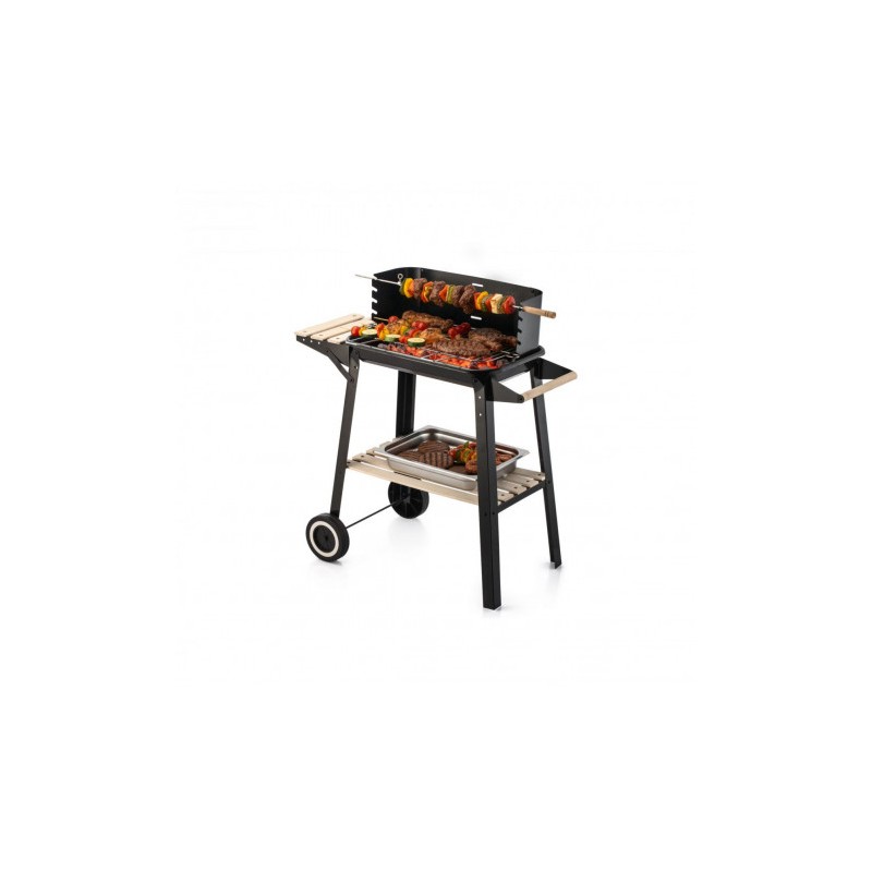 BARBACOA C/RUEDAS 82.3X44.3X84.5CM ALGON