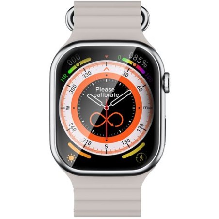 REACONDICIONADO SMARTWATCH W8 PRO 2.01" | LLAMADAS BT | PLATA XO