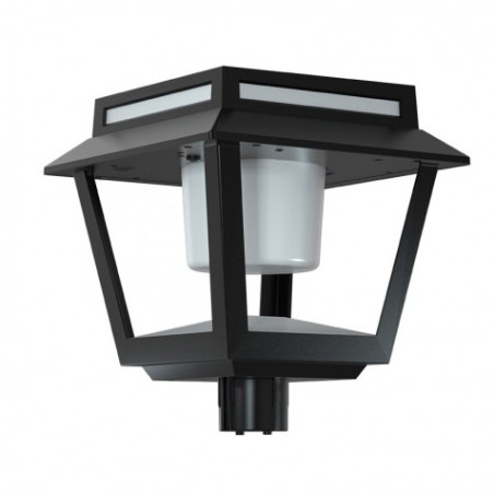 FAROL LED SOLAR 2 EN 1 SERIE PRO TOWER DUO 15W 1600LM 3 TEMPERATURAS ELBAT