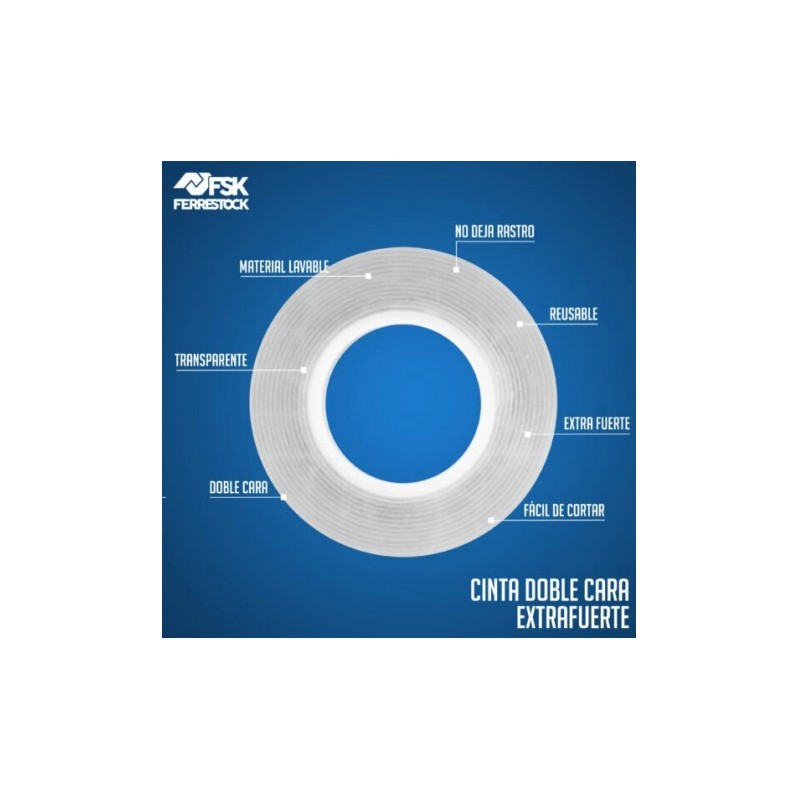 CINTA DOBLE CARA EXTRA REU.20MMX3MX1MM