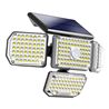FOCO SOLAR CUÁDRUPLE CON SENSOR 430LM ELBAT - EB0446