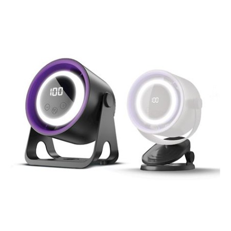 VENTILADOR DE ESCRITORIO CON LAMPARA 1800MAH + SOPORTE ADICIONAL FOREVER
