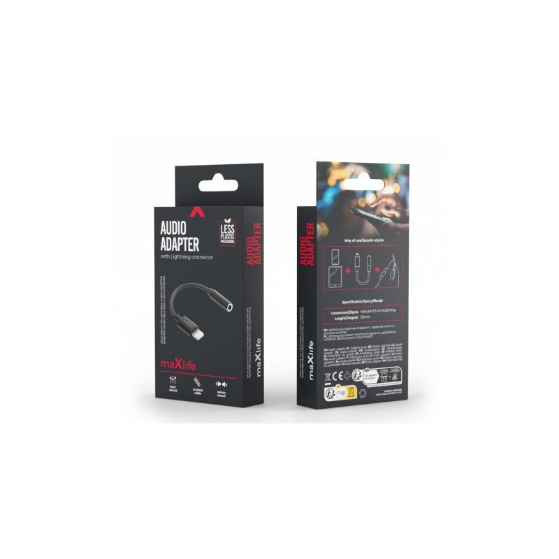 ADAPTADOR DE AUDIO MINI-JACK A...