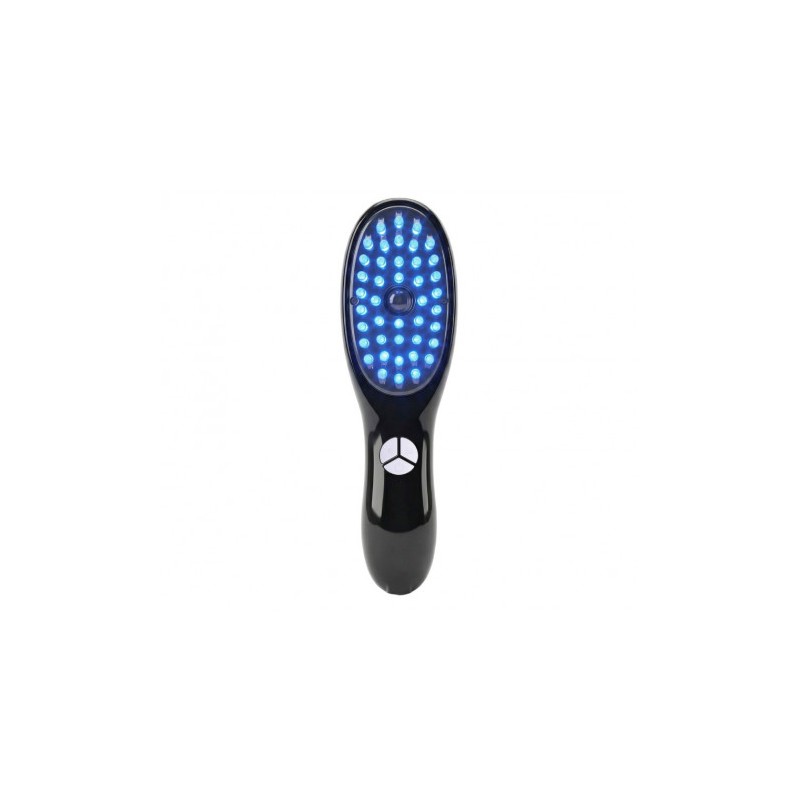CEPILLO PARA MASAJE DE CABEZA CON FUNCION VAPOR Y LUZ NEGRO MARIELLE