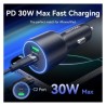 CARGADOR DE COCHE PARA SMARTPHONE | 100W | 2XUSB-C,1USB-A NEGRO VENTION