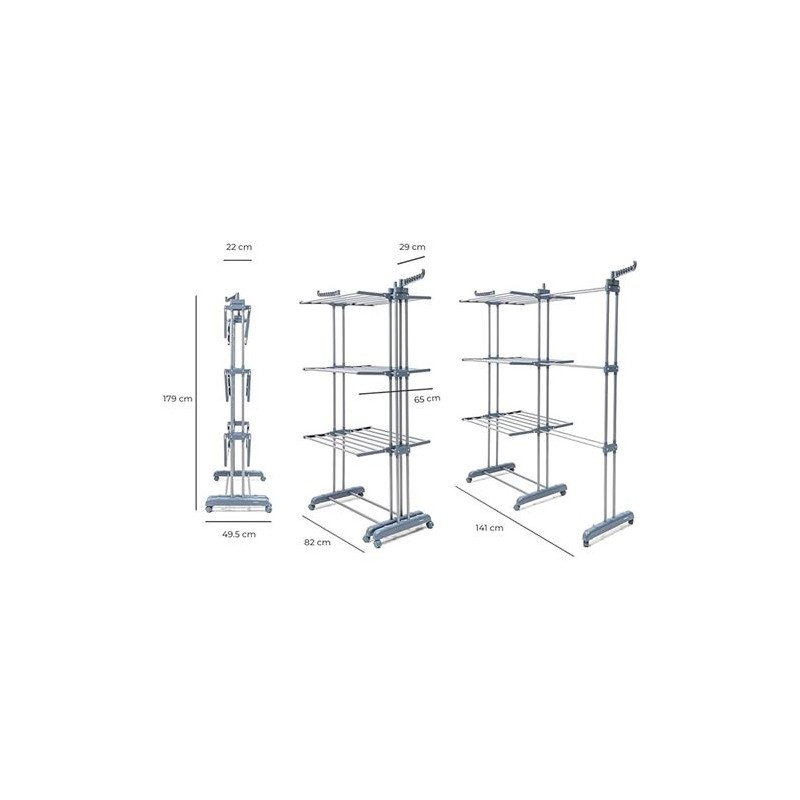 TENDEDERO VERTICAL EXTENSIBLE HASTA...