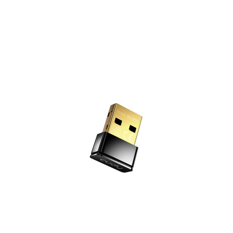 ADAPTADOR WIFI 6 NANO USB NEGRO CUDY