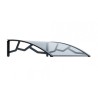MARQUESINA PE100100T POLICARBONATO TRANSPARENTE 965X985X282 MM ARTPLAST