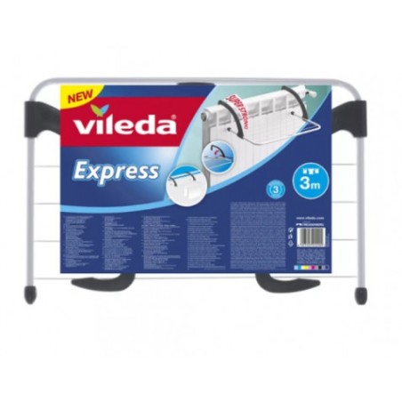TENDEDERO DE BALCON EXPRESS, TENDIDO 3M VILEDA