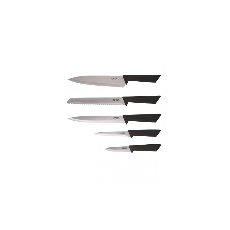 SET 5 CUCHILLOS ACERO INOXIDABLE +...