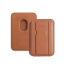 CARTERA MAGSAFE CON SOPORTE MARRON GREENLYCA