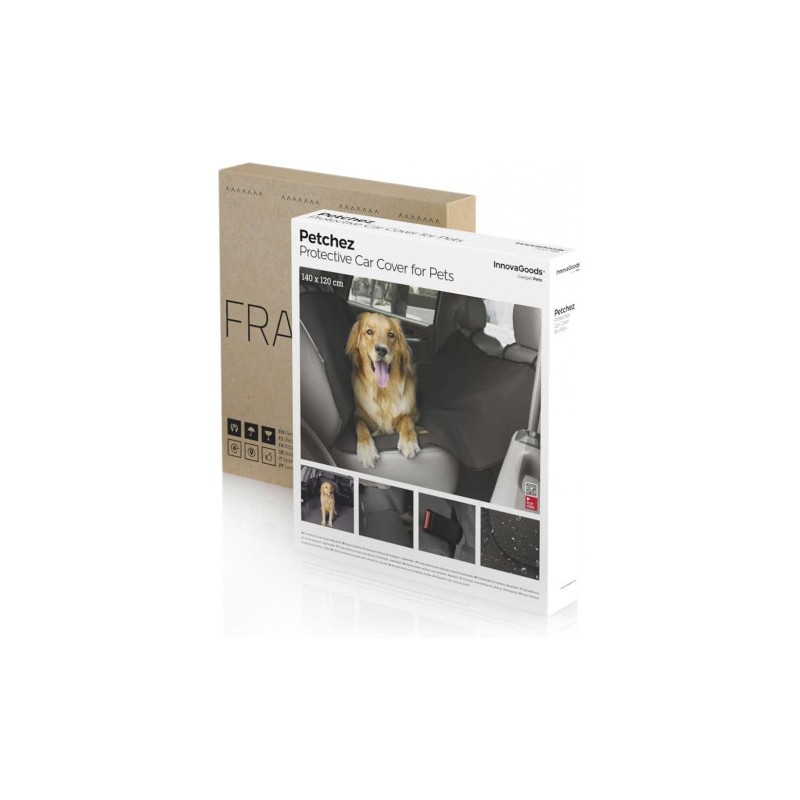 FUNDA PROTECTORA DE COCHE PARA MASCOTAS PETCHEZ INNOVAGOODS