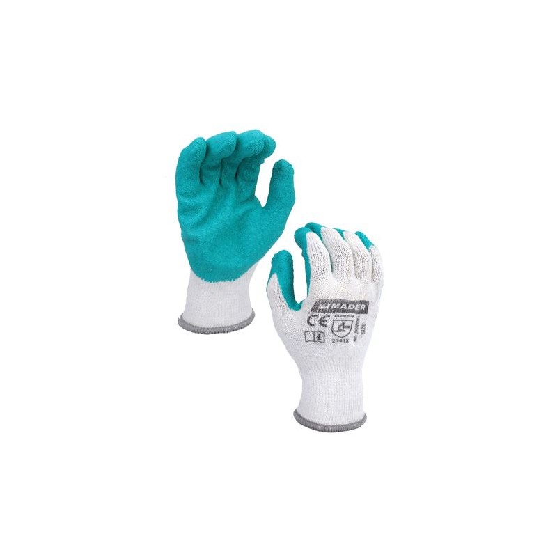 GUANTES DE PROTECCION POLIESTES +...