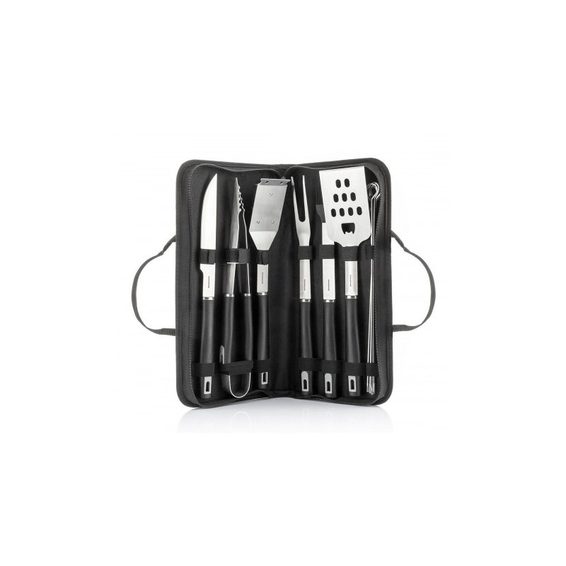 KIT DE 6 UTENSILIOS PARA BARBACOA CON...