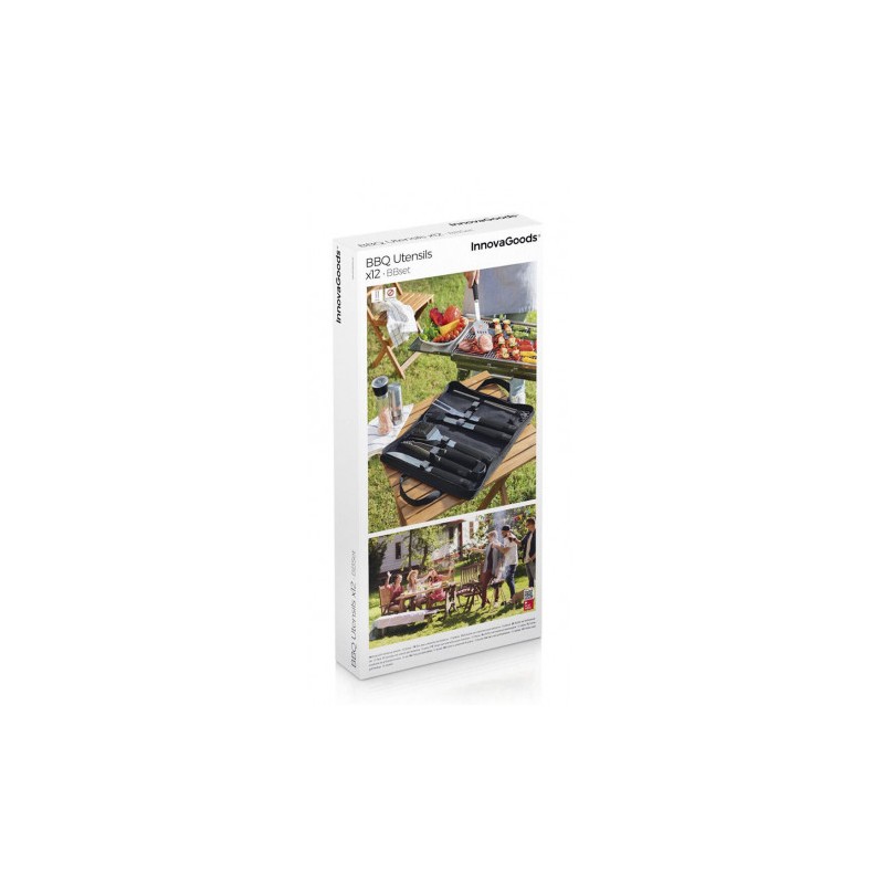 KIT DE 6 UTENSILIOS PARA BARBACOA CON...