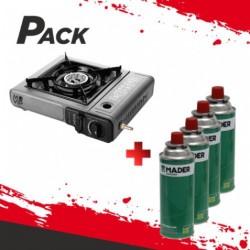 PACK COCINA GAS PORTATIL...