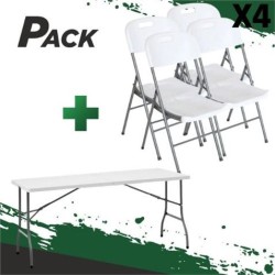 MESA DE RESINA PLEGABLE...