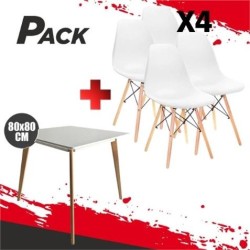 MESA DESIGN D900 80X80CM...